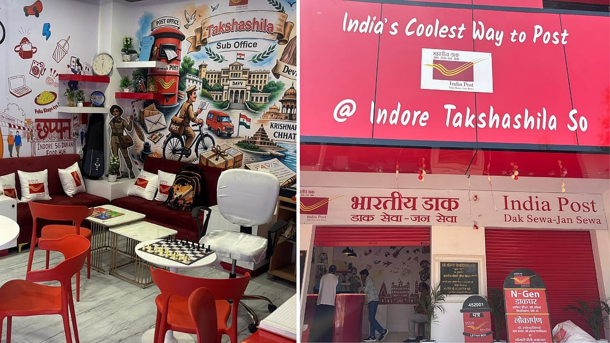 Indore College Tales: Mesmerising! This New Gen-Z Post Office On DAVV Campus Surely Passes The Vibe Check-- Pictures Inside