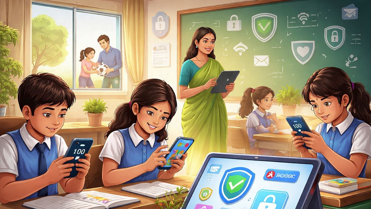 '1-Hour Screen Time, Age-Appropriate Phones': Karnataka Govt Releases Draft Policy On Responsible Digital Use Among Students | ChatGPT (Representational Image)