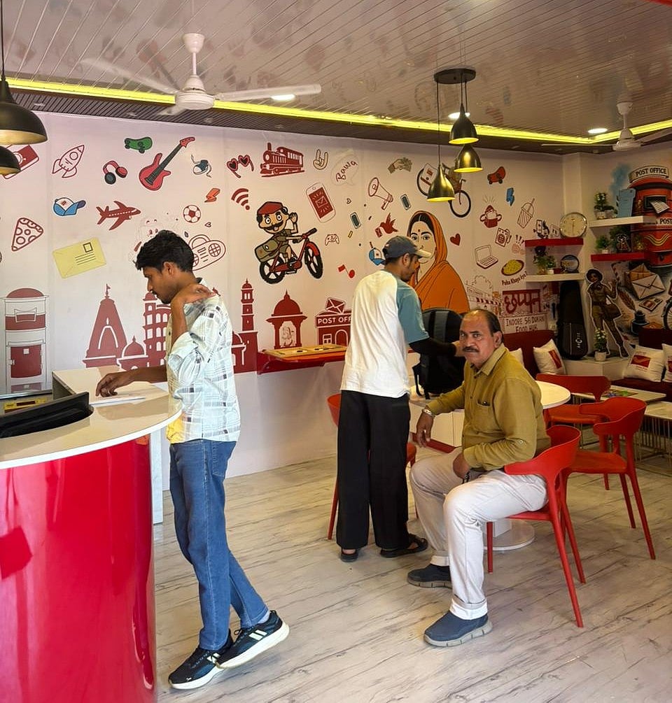 Far beyond the conventional image of post offices