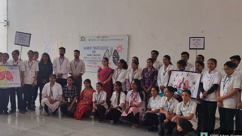 Nashik: MVP Nursing College Holds TB Awareness Rally On World TB Day