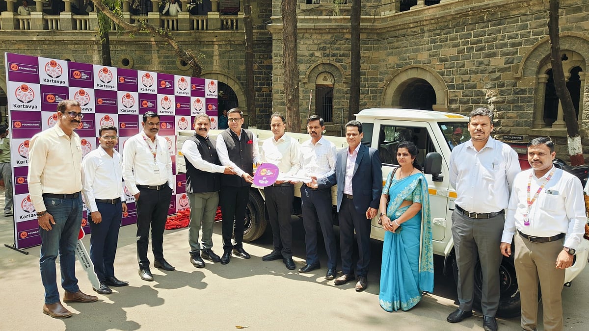 Nashik: AU Small Finance Bank Donates Rescue Vehicle To Forest Dept To Tackle Wildlife Conflict