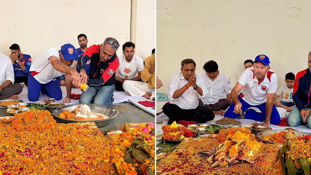 Punjab Kings Perform Special Pooja At Mullanpur Stadium Ahead Of IPL 2026