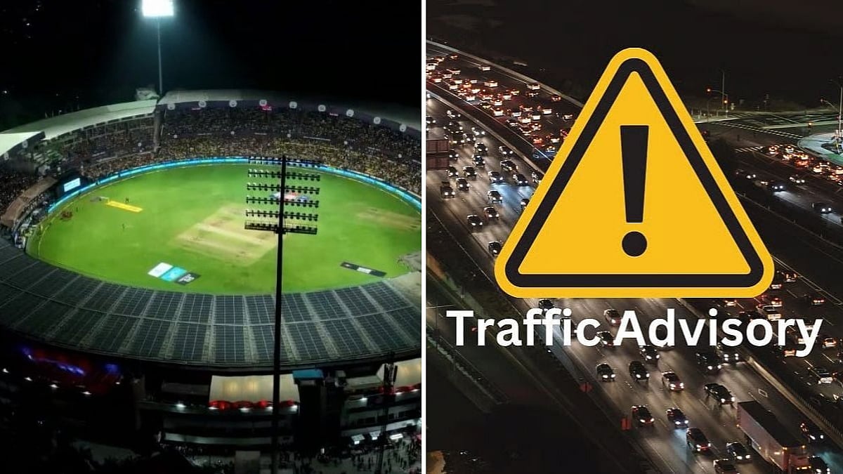 Bengaluru Traffic Police Issues Advisory For Matches At Chinnaswamy Stadium | X