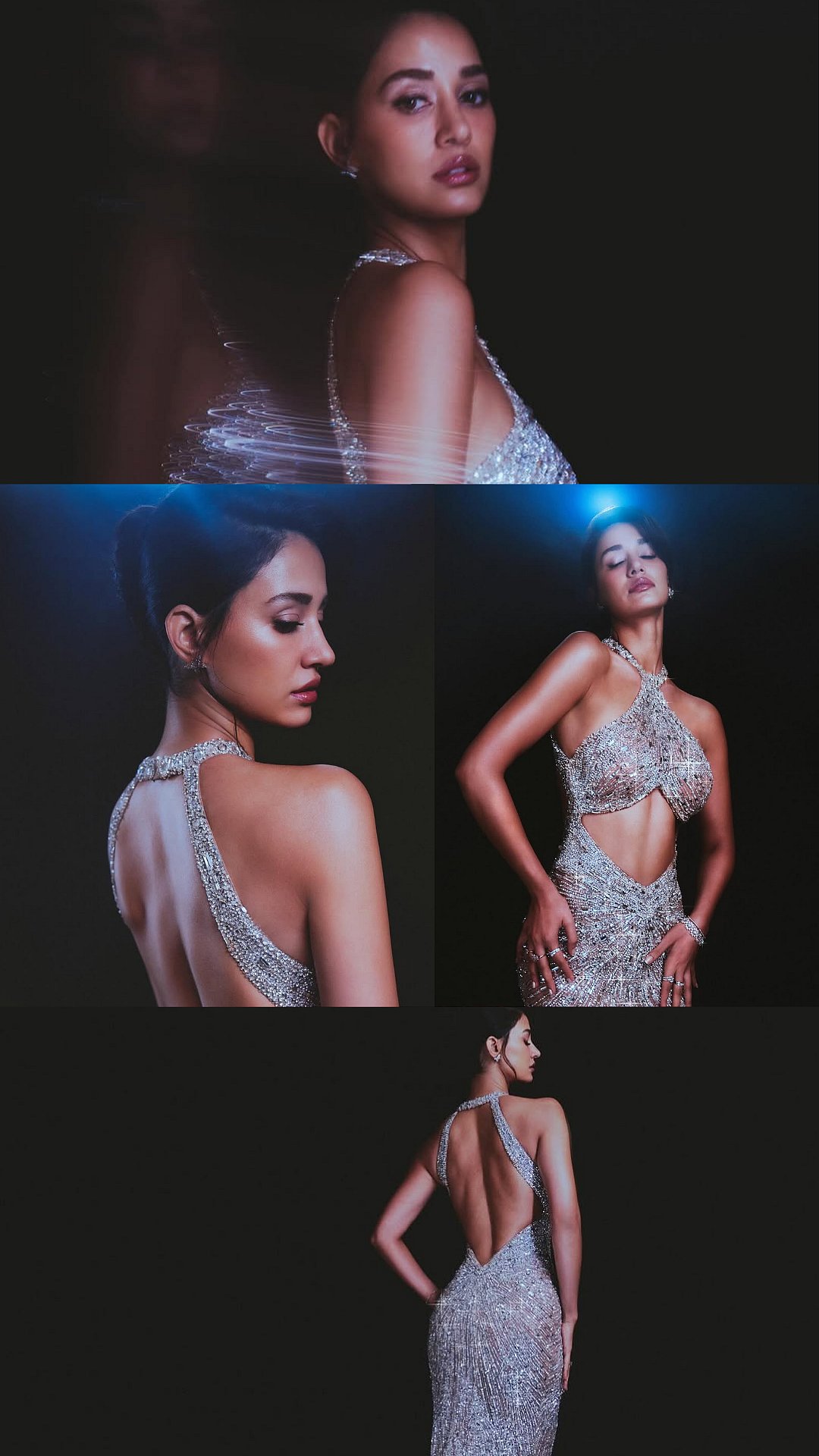Dripping In Sequins, Disha Patani Slays In A Figure-Hugging Backless Gown