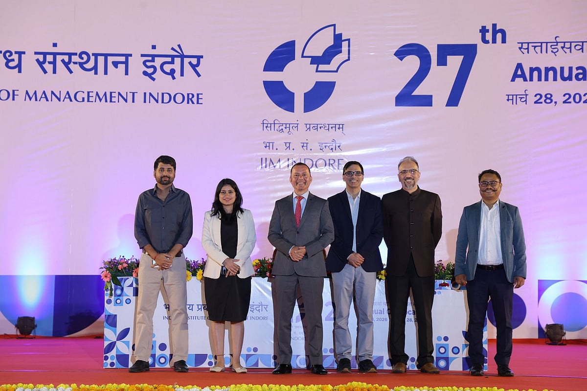 Indore News: IIM-Indore Honours Alumni Contributing To Society