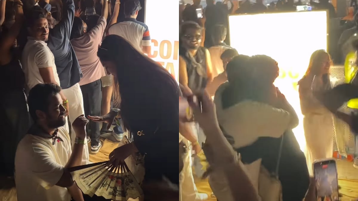 Keinemusik Mumbai Concert Turns Romantic As Man Proposes To His Girlfriend Amid Massive Crowd; WATCH