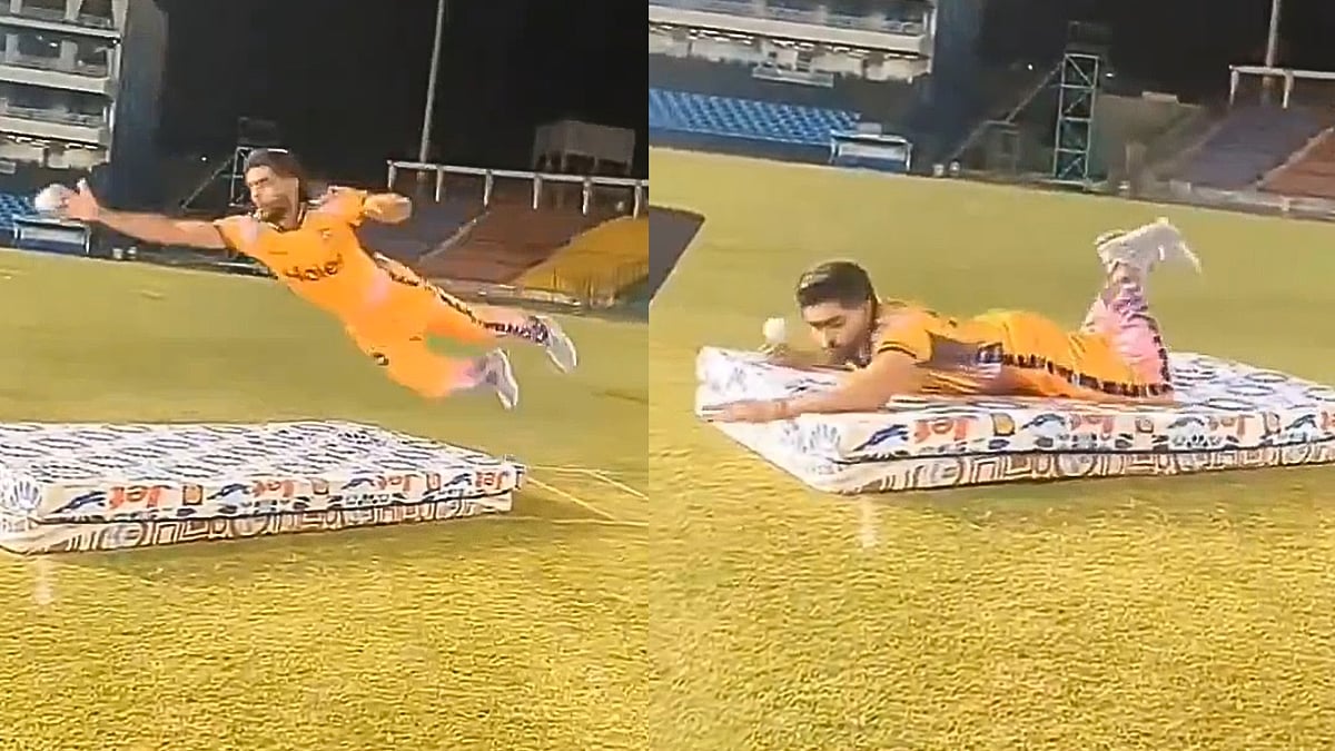 'Pakistan Ka Dhurandhar': Viral Video Shows Babar Azam Dropping Catch During PSL 2026 Promo, Sparks Social Media Reactions