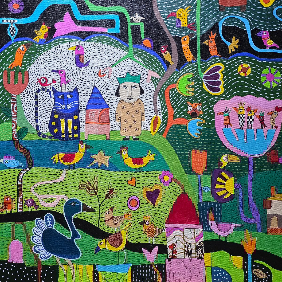 Artist Dr Vibha Sharma