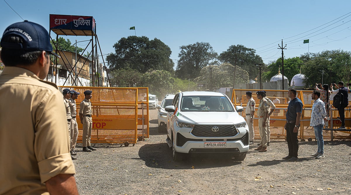 MP News: High Court Judges Inspect Bhojshala Ahead Of April 2 Hearing In Dhar | FP Photo