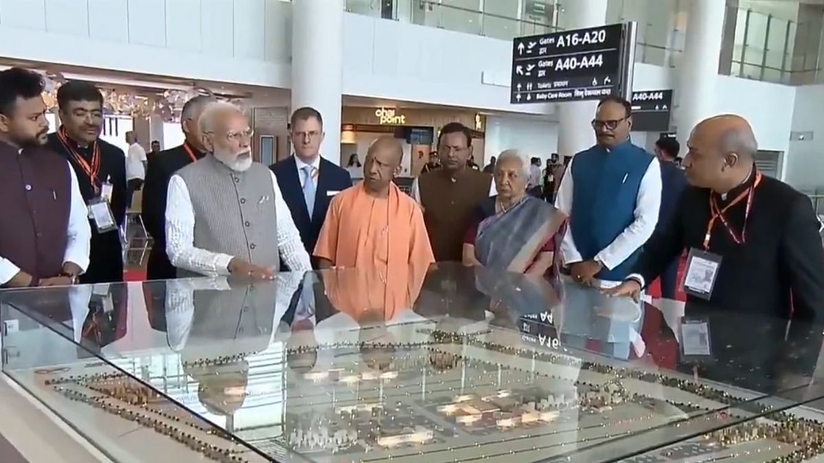PM Modi Inaugurates Phase I Of Noida International Airport, Paving Way For NCR's 2nd Global Aviation Hub | Video