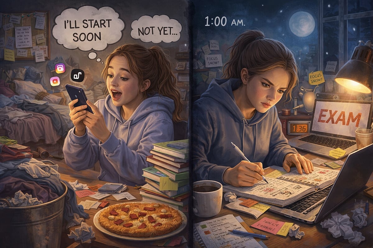 Do everything except study