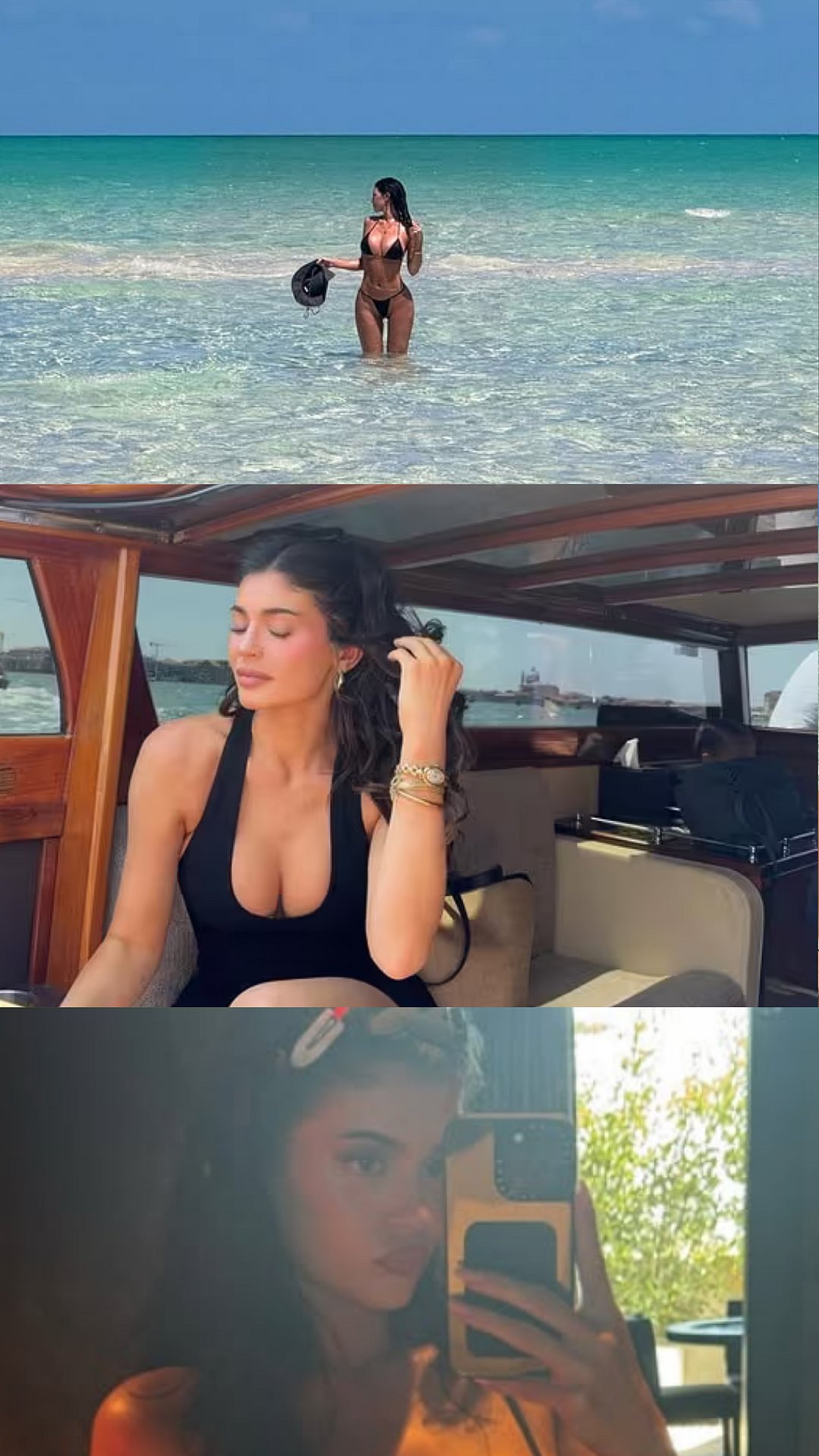 Bikini-Clad Kylie Jenner Turns Up Heat In Breezy Beach Vacation Pictures