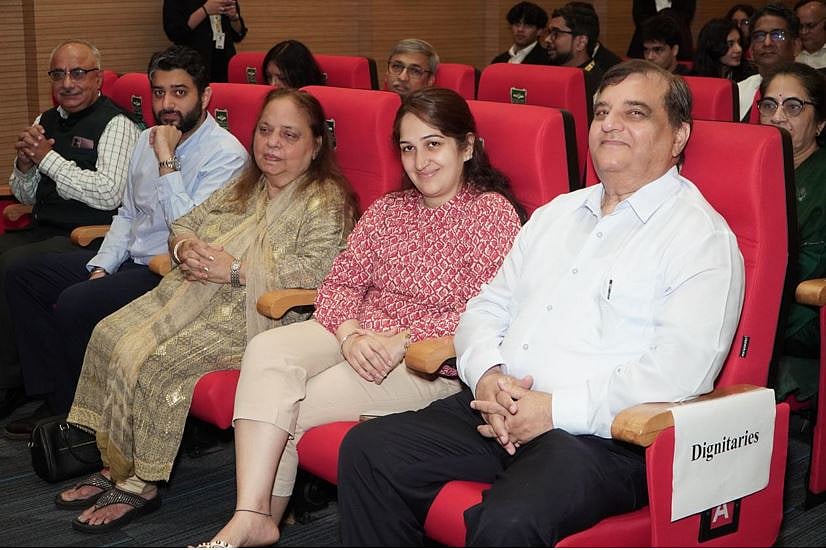  HSNC University, Mumbai Provost Mr. Anil Harish along with Registrar Dr, Bhagwan Balani among those attending the panel discussion 