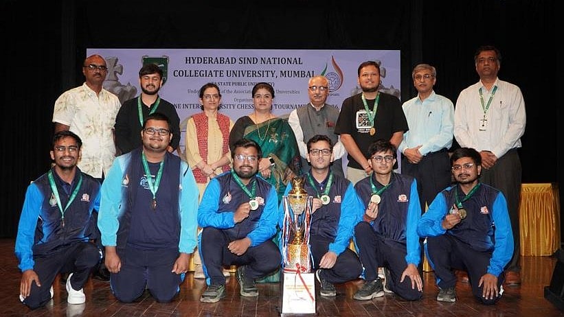 HSNC University Sets Benchmark With Successful West Zone Inter-University Chess Championship