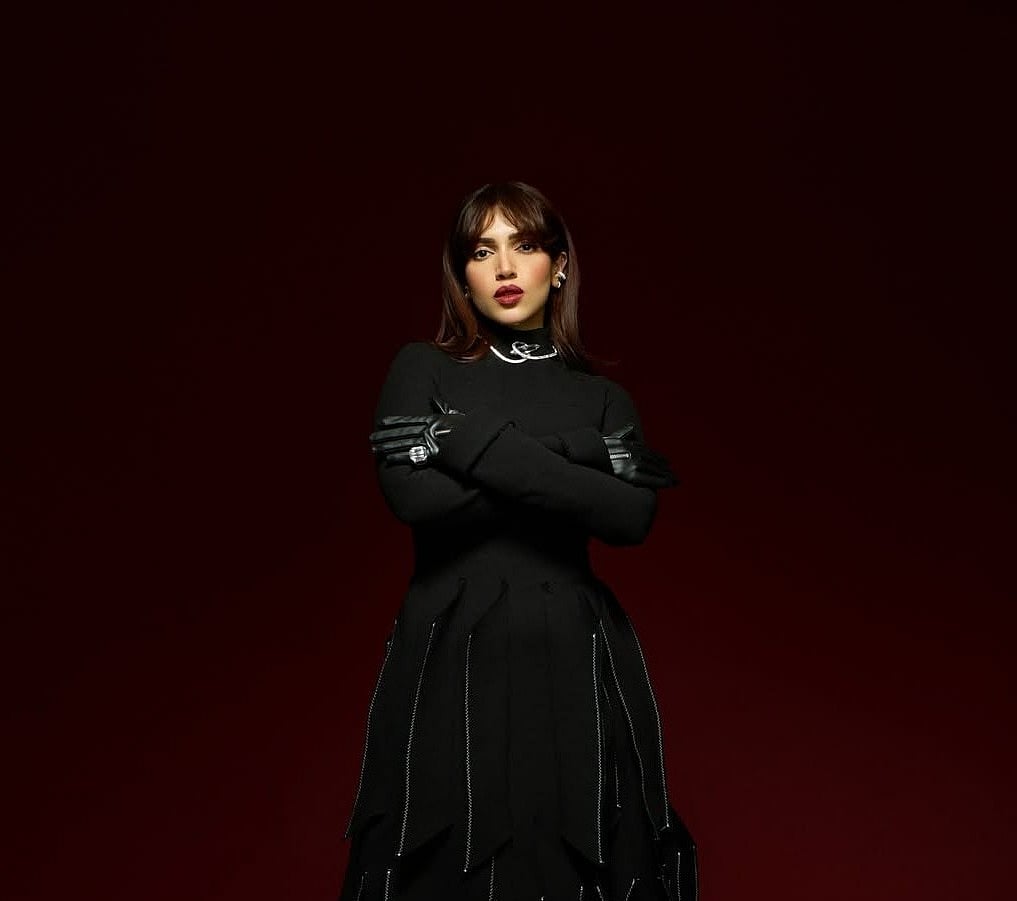 Bhumi Pednekar Brings Wednesday Addams' Gothic Energy At Mumbai Awards In All-Black Look, Diamond Cuffs