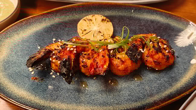 Grilled Prawns