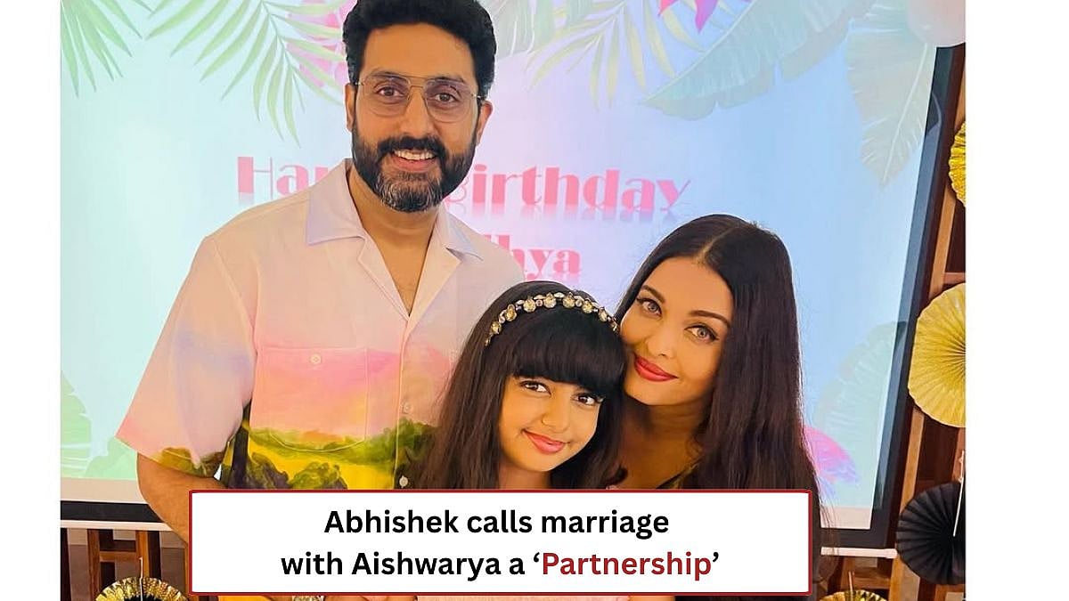 'It Was Always About A Partnership': Abhishek Bachchan On Marriage With Aishwarya Rai Amid Long-Standing Divorce Rumours