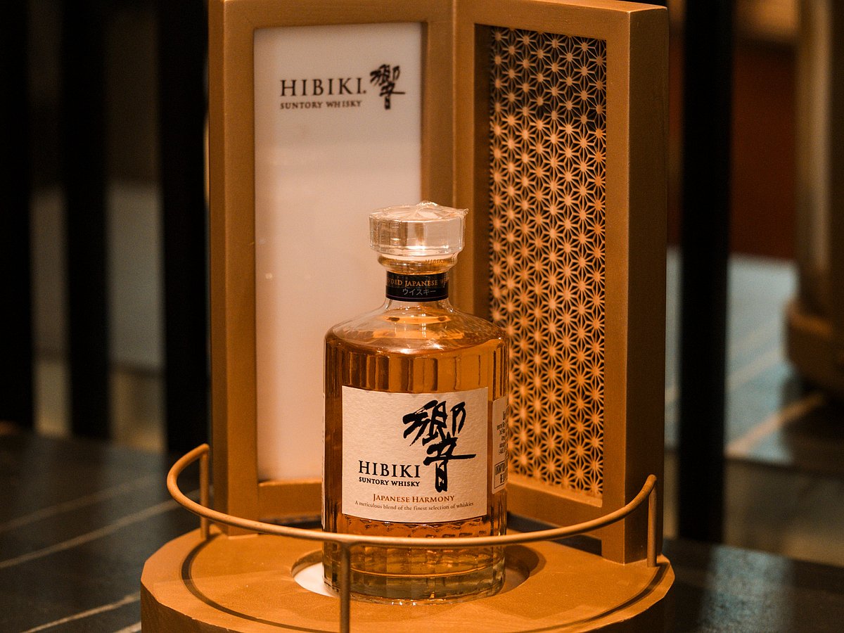Hibiki is a blend of various Suntory whiskies and oak finishes 