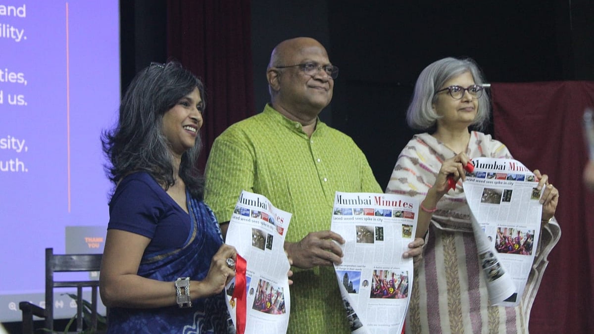 From Classroom To Newsroom: Xavier Institute Students Bring Out ‘Mumbai Minutes’ Broadsheet