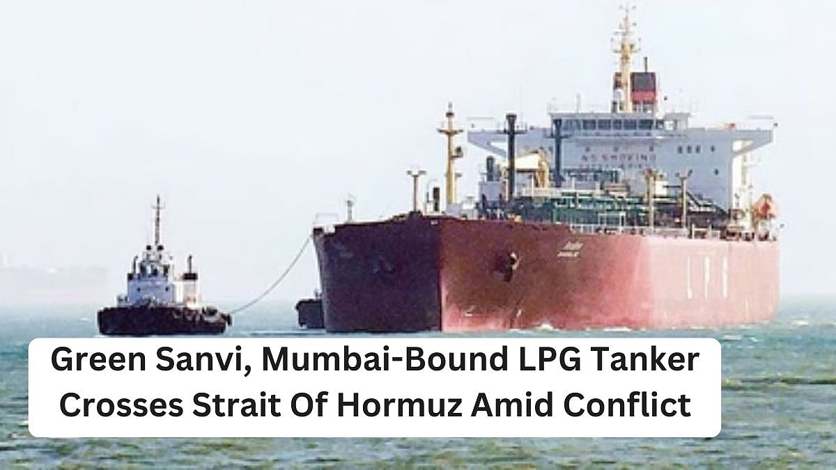 Green Sanvi, Mumbai-Bound LPG Tanker Crosses Strait Of Hormuz Amid Ongoing West Asia Conflict