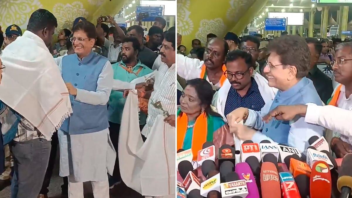 Union Minister Piyush Goyal Welcomes Fishermen Repatriated From Iran; Counters CM Stalin's 'Linguistic' Claims