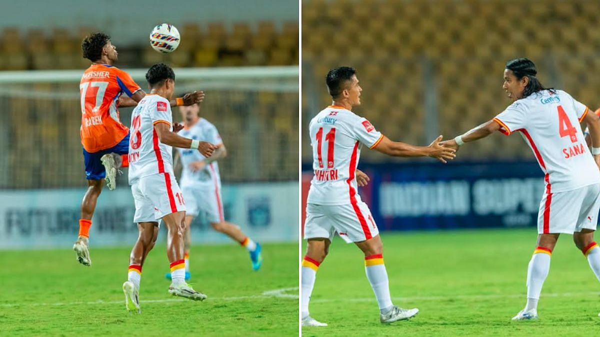 Sunil Chhetri & Namgyal Bhutia Strike As Bengaluru FC Beat FC Goa 2-0 To Climb To Fourth In ISL Standings