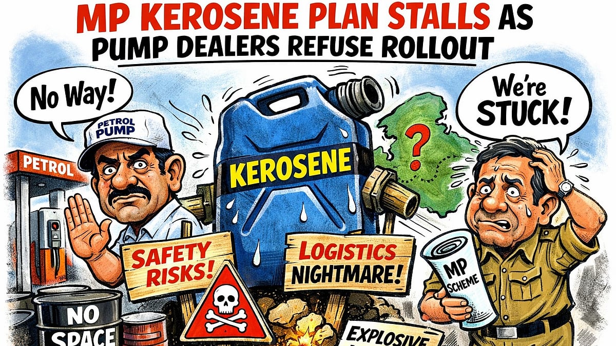 Bhopal News: Kerosene Distribution; Petrol Pump Dealers Flag Logistical Risks, Say Rollout Not Feasible