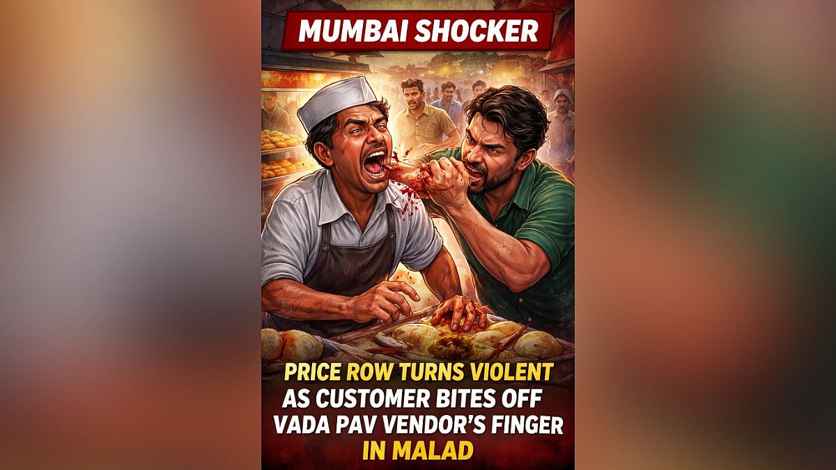 Mumbai Shocker: Price Row Turns Violent As Customer Bites Off Vada Pav Vendor's Finger In Malad