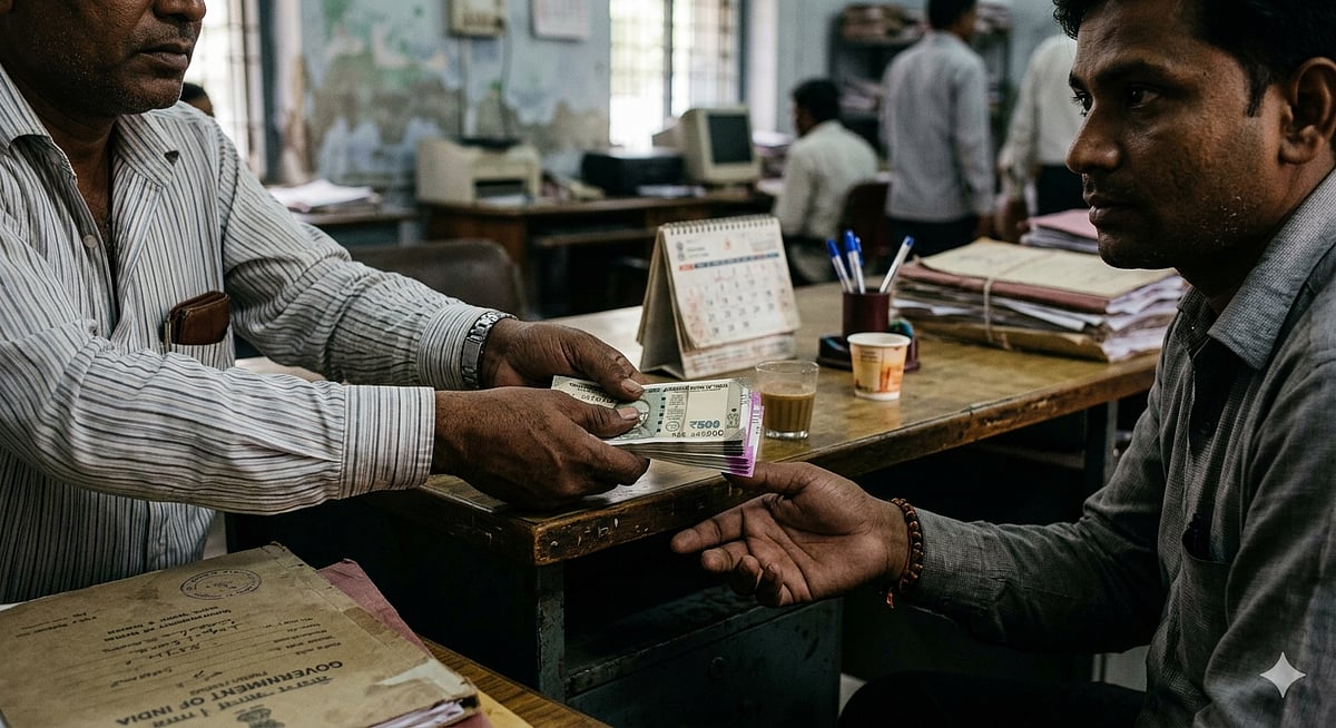 Mumbai ACB Arrests Mantralaya Officer For Accepting ₹6.37 Lakh Bribe