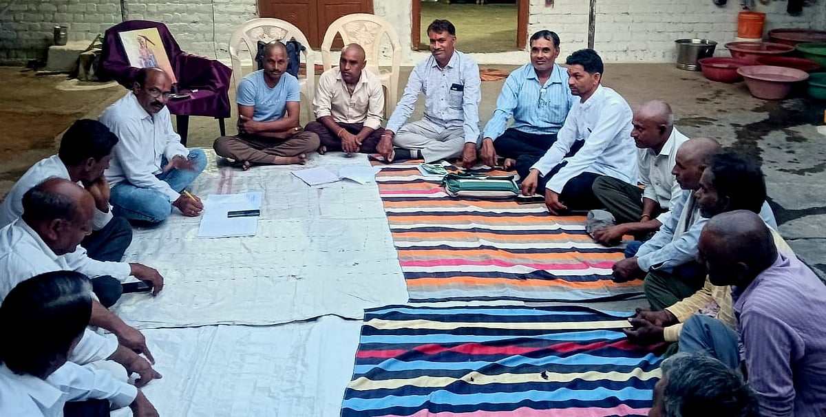 MP News: Farmers Launch Indefinite Strike Under The Banner Of The Bharatiya Kisan Sangh In Bhikangaon | FP Photo