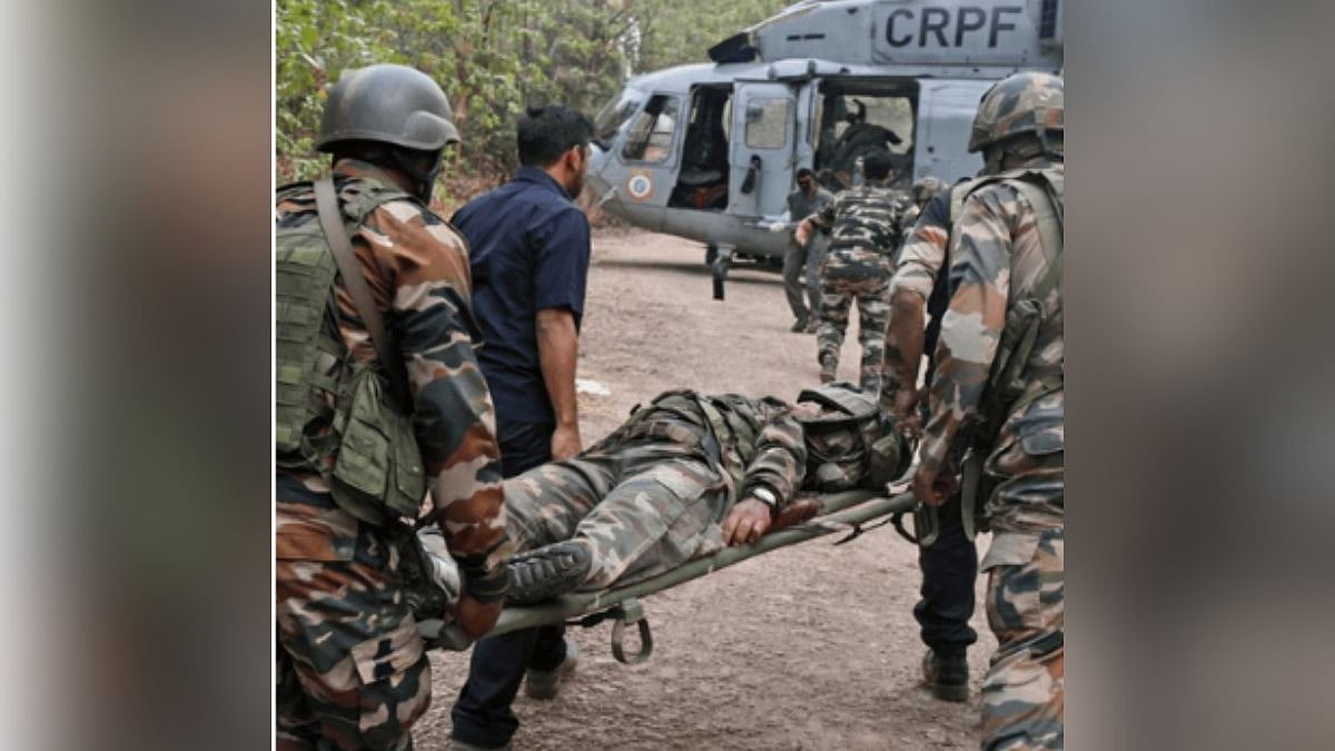 CRPF Jawan Critically Injured In Maoist IED Blast In Jharkhand’s Saranda Forest, Airlifted To Ranchi