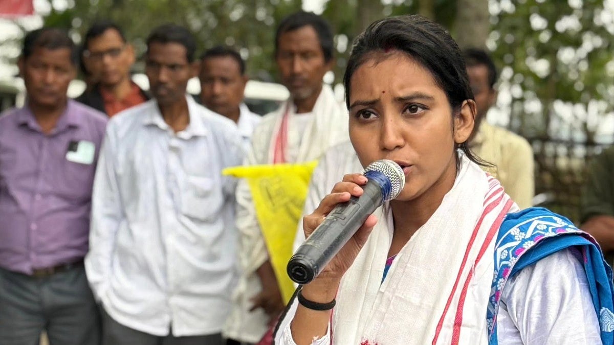A PhD in Chemistry, Dr Gyanasree Bora is fighting the Assam Assembly Election from  the Mariani constituency