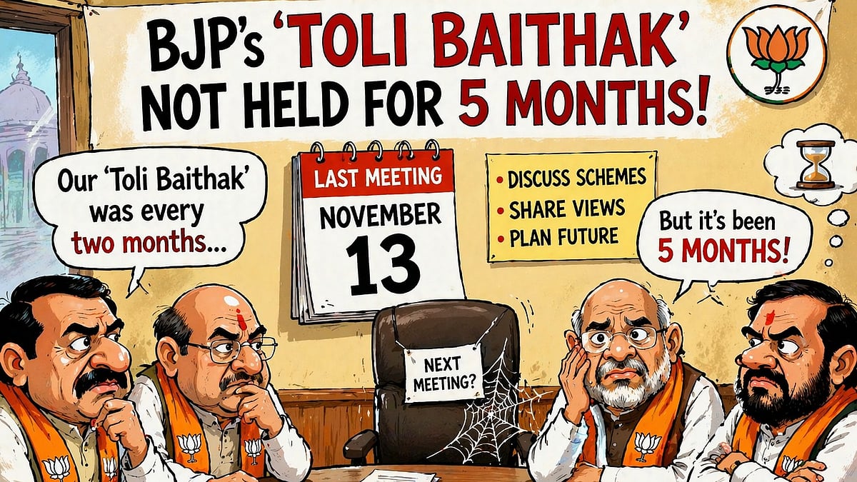 MP News: 'Toli Baithak' Between Government Party Organisation Not Held For 5 Months