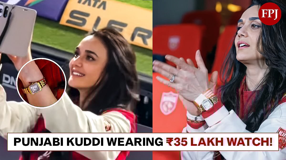Preity Zinta Flexes ₹35 Lakh Watch & Sporty Look While Supporting Punjab Kings In IPL 2026 | Instagram @insanelyluxuriousindians