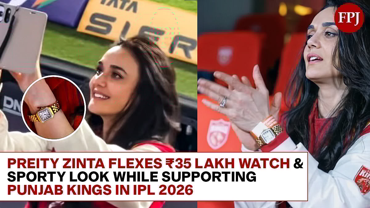 Preity Zinta Flexes ₹35 Lakh Watch & Sporty Look While Supporting Punjab Kings In IPL 2026