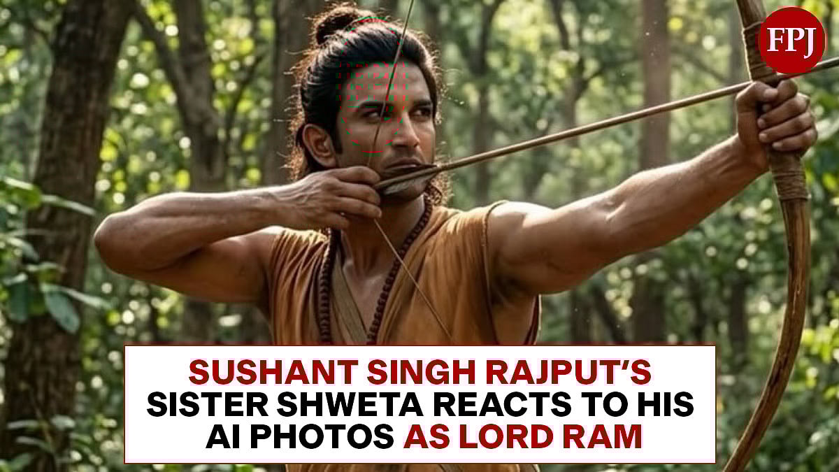 Sushant Singh Rajput's Sister Gets Emotional Over His AI Ram Images
 | 