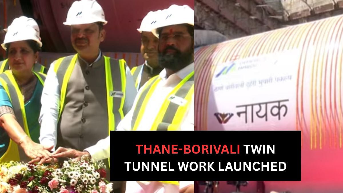 Thane-Borivali Twin Tunnel Work Launched; Here's How TBM Nayak Will Transform Travel For Mumbaikars