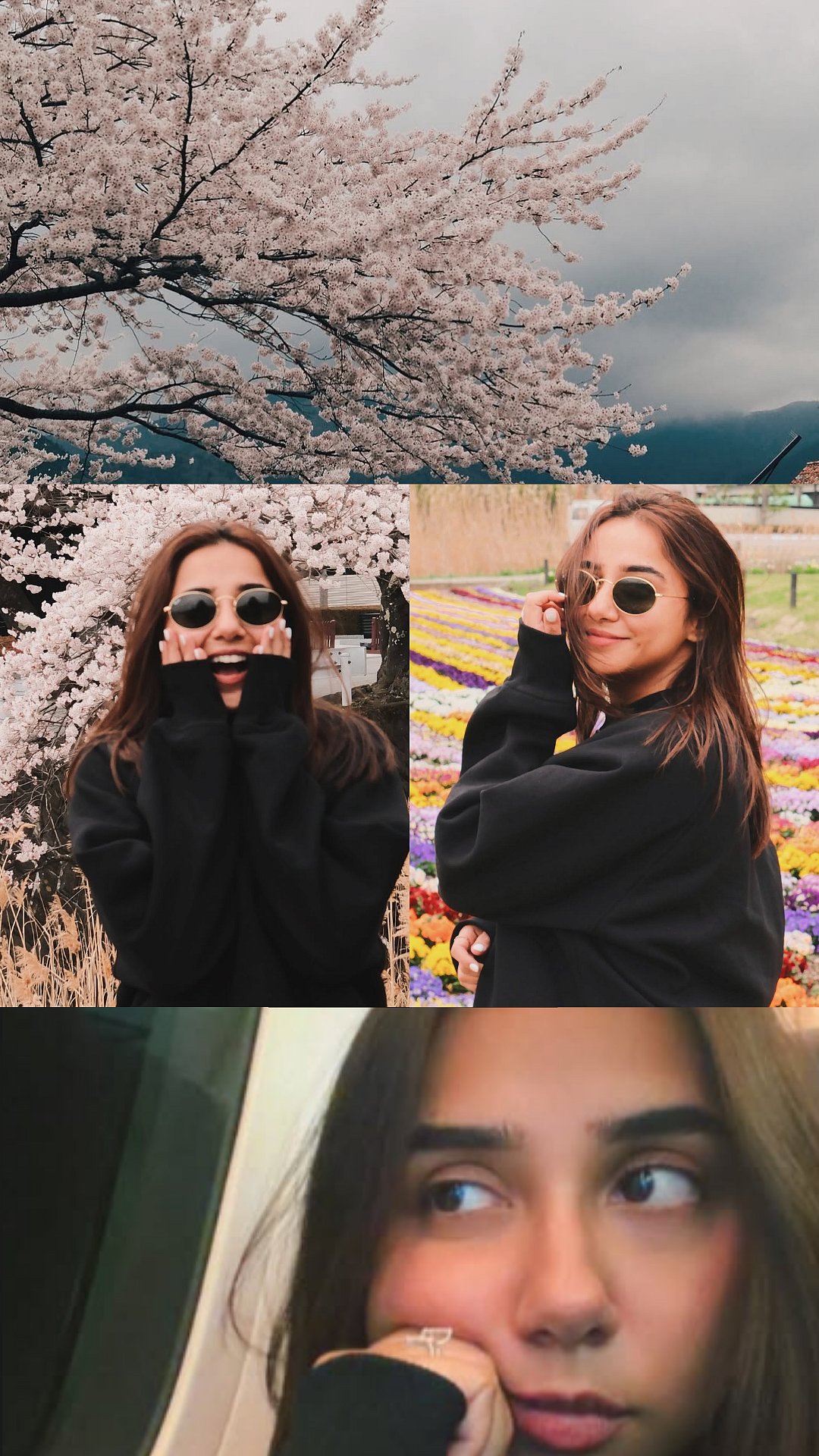 'Vacations Cuties': Prajakta Koli Enjoys Stunning Sakura Falls Near Mount Fuji In Japan With Husband Vrishank Khanal