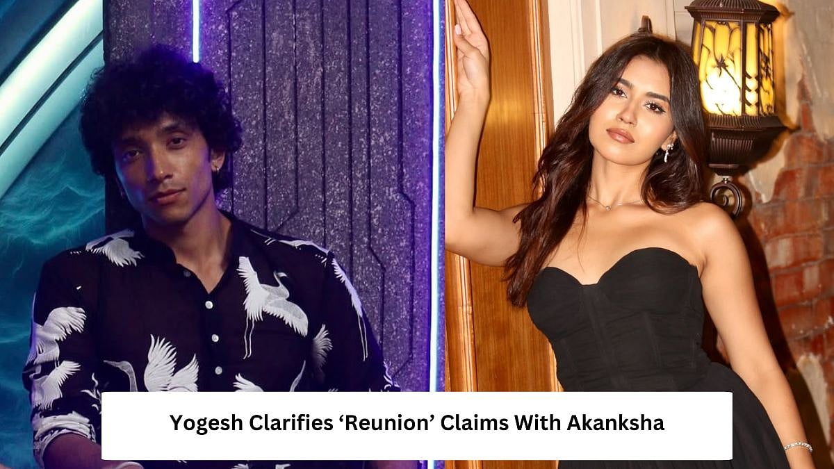 Yogesh Rawat Clarifies 'Reunion' With Akanksha Choudhary At Jaipur Fashion Week | 