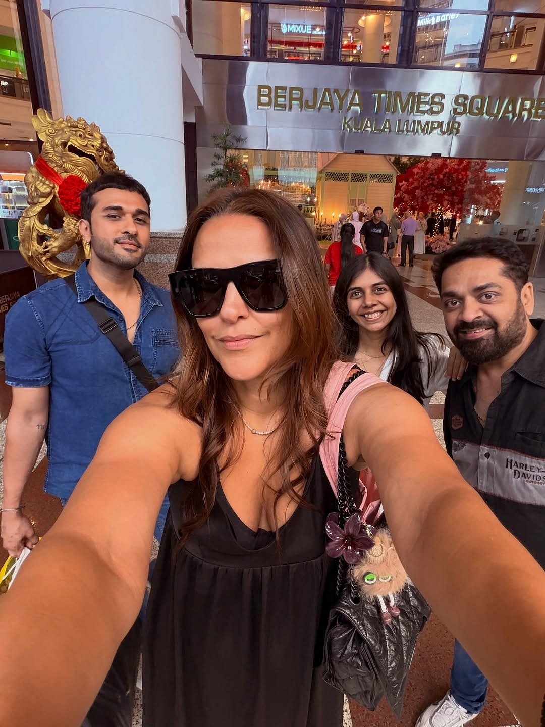 Neha Dhupia Explores Malaysia Like A Local, Savours Delicious Cuisine With Close Friends