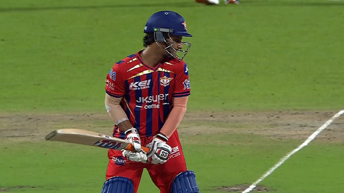 KKR Vs LSG: Ayush Badoni Gets Out Immediately After Slamming His First Half-Century Of IPL 2026 | VIDEO