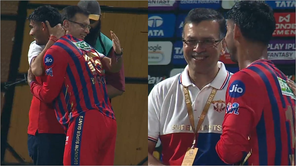 IPL 2026: Emotional Sanjiv Goenka Hugs Mukul Choudhary After Match-Winning Knock Against KKR | VIDEO