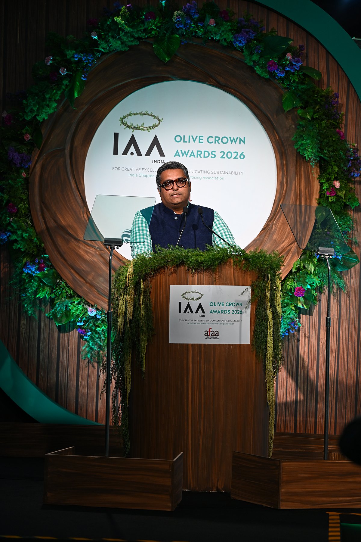Janak Sarda, Chairperson IAA Olive Crown Awards 