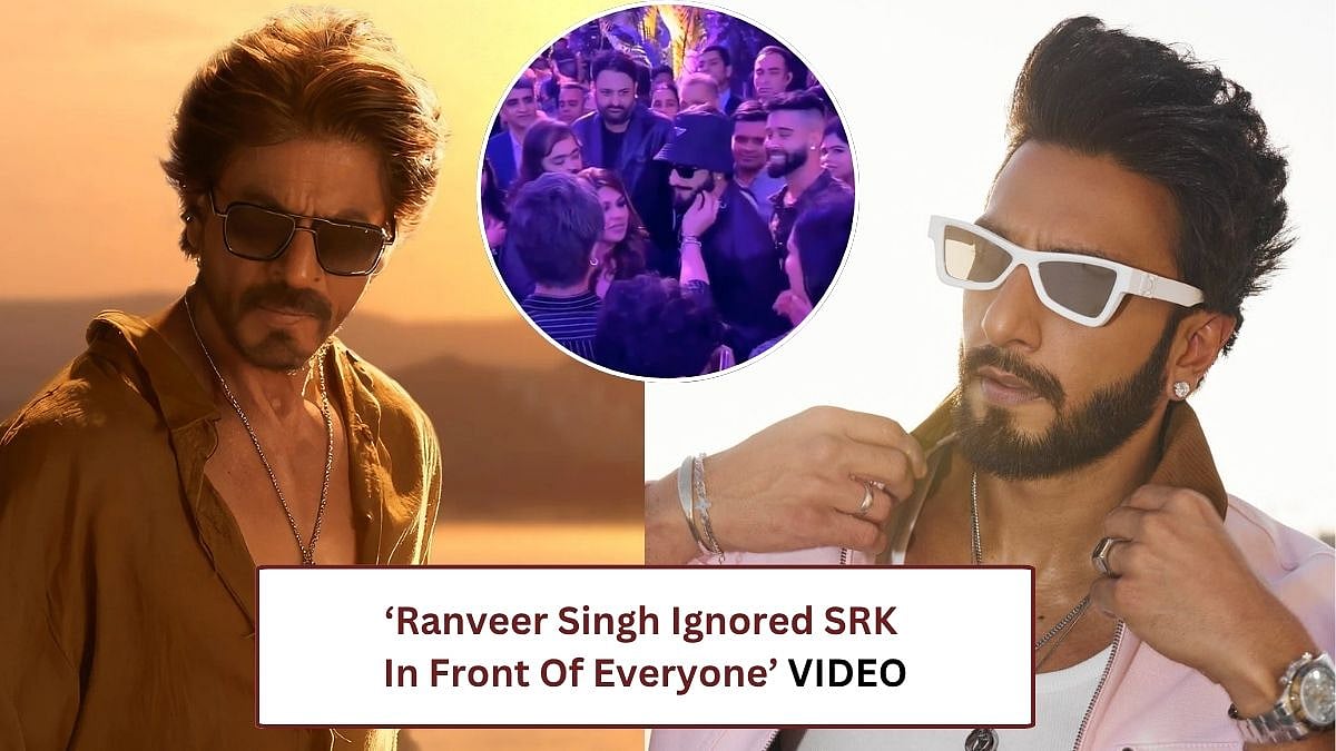 Viral Video Showing SRK Touch Dhurandhar 2 Actor's Cheek Sparks Massive Buzz | 