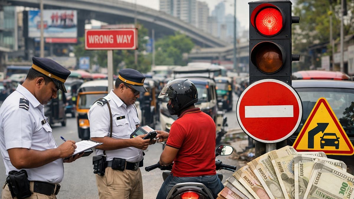 Mumbai Traffic Police Conduct Special Drive Against Rule Violations; Heavy Fines Imposed