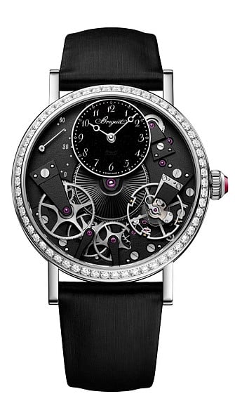 Breguet Tradition Seconde Rétrograde 7038 with gemset bezel