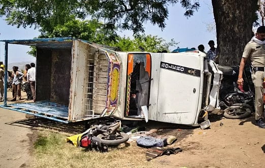 Wedding Procession Turns Tragic: One Dead, 25 Injured After Pickup Truck Ploughs Into Crowd In Maheshwar