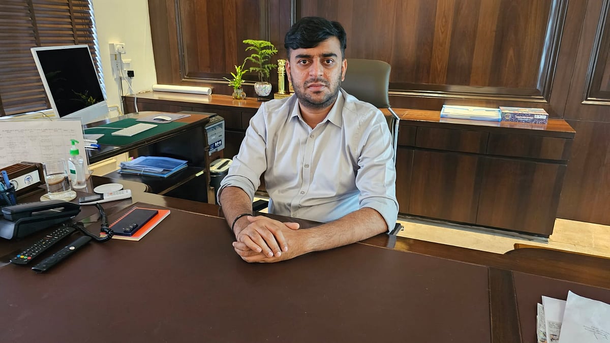 District Collector Parth Jaiswal