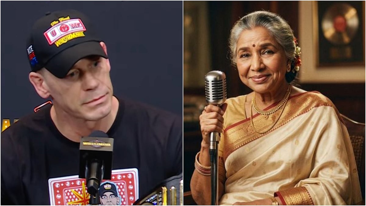 Asha Bhosle Passes Away At 92: WWE Superstar John Cena Pays Tribute, Shares Her Pic On Instagram