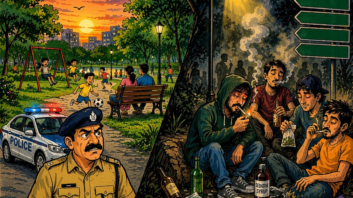 From Neelam Park To Kaliyasot Dam -- Public Saces In Bhopal Turn Into Drug Den For Addicts After Sunset
